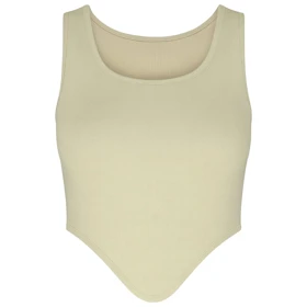 کراپ تاپ زنانه رنگ کرم ماییلدا مدل 5370-563