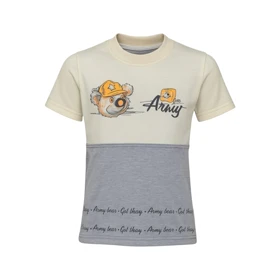 ست تیشرت آستین کوتاه و شلوارک راحتی پسرانه مدل PJ1204