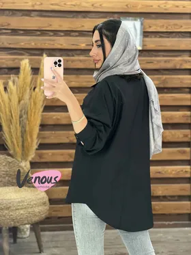 مانتو نگین‌دار طرح چهره