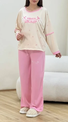 ست بلوز و شلوار رومانتیک