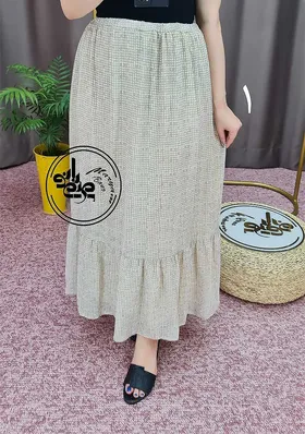 دامن حریر طرحدار