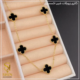 گردنبند زنانه ونکلیف کد gzv04