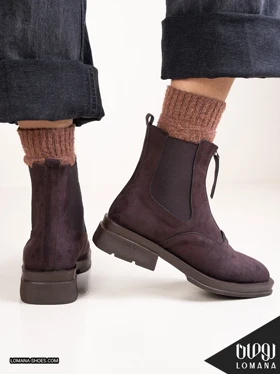 بوت وارداتی جلو زیپ لومانا - کد 2519