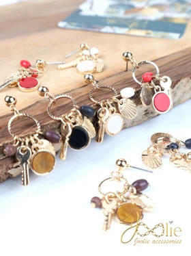 گوشواره زنانه فشن مدل کلید کد E1250