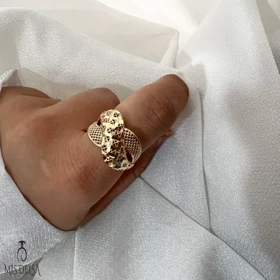 انگشتر طلاروس اصل مدل یی