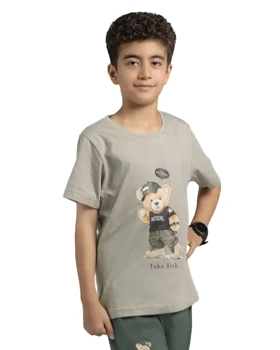 تیشرت پسرانه سیلکا طرح Army