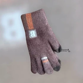 دستکش دخترانه زمستانی موهر لمسی