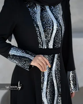 پیراهن سیمین طرح موج