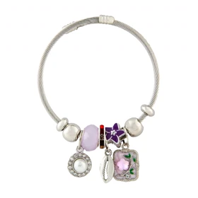 دستبند پاندورا دخترانه مدل مرواریدی