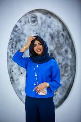 مانتو کتان لمه خطی 4 دکمه