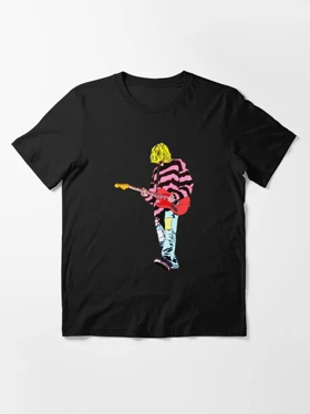 تیشرت nirvana نیروانا Kurt Cobain Artistic Modern Pop Portrait Design کد 174403