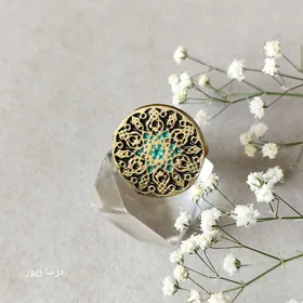 انگشتر طلاروس اسلیمی