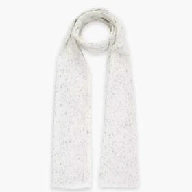 شال پلیسه طرح خال ریز زنانه - 39251765