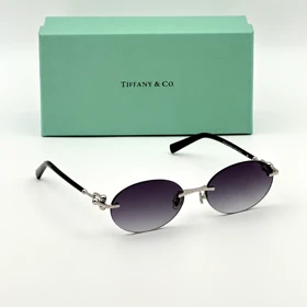عینک تیفانی مستر کوالیتی (A) Tiffany & co (مشکی نقره ای)