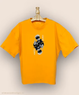 تیشرت لش مردانه و زنانه طرح جوجوتسو کایزن شخصیت ساتورو گوجو کد 904