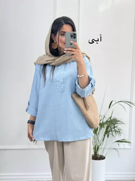 مانتو شومیزی ساندی
