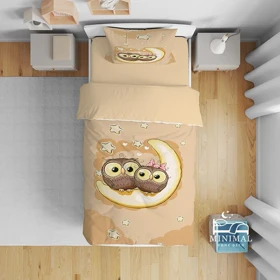 روتختی کودک طرح جغد مدل T5045