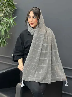 شال پلیسه خارجی لمه دار 3217