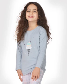 تیشرت و شلوار بلند بستنی بچه گانه