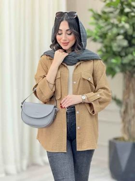 مانتو جیب پاکتی طنین