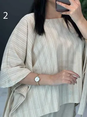 مانتو پیراهنی دو تیکه