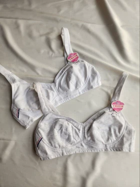 سوتین نخی ابرنازک بدون فنر دخترانه کد: 0210