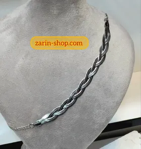 دستبند استیل زنانه طلایی و نقره ای