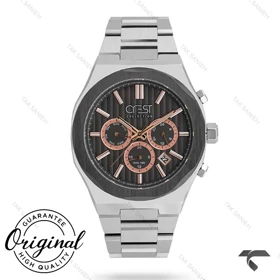 ساعت کرست مردانه 6284-3 صفحه مشکی Crest-10907-G
