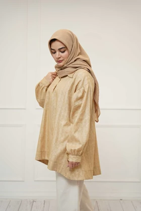 شومیز لینن هندی ثمین