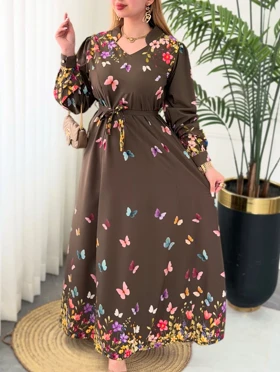 پیراهن بنفشه 0578 (سبز)