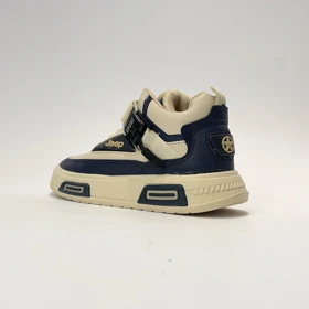 کفش بچگانه جیپ ساق‌دار سرمه ای کد M41 کپی