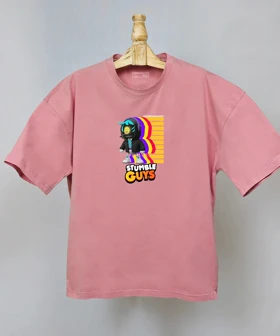 تیشرت لش مردانه و زنانه مدل بازی Stumble Guys