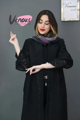 مانتو یاخما طرح گل