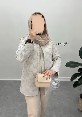 مانتو مجلسی ژاکارد