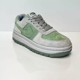 کفش راحتی زنانه نایکی مدل جردن طوسی سبز با کفی طبی