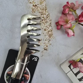 انبر سالاد استیل طرح چنگکی شنگیا