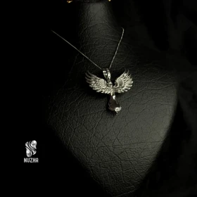 آویزنقره زنانه فرشته کدanz1044