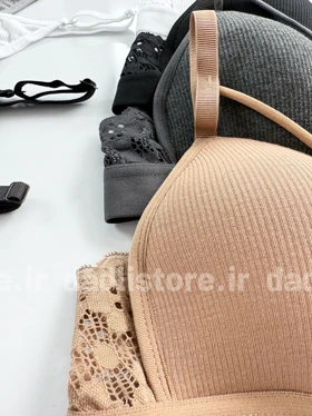 ست شورت بکلس و سوتین اسفنجی هارنس دار