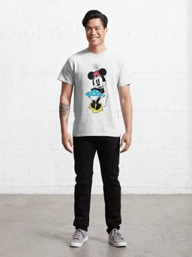 تیشرت mickey mouse طرح Minnie #5 کد 203265