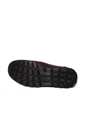 کفش مردانه چرمی Zeke-h Comfort قهوه ای MFRM326080118G0-3092041
