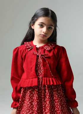 کت سارافن دخترانه یلدا گل‌گلی