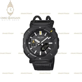 ساعت مچی کاسیو جی شاک پرو ترک تمام مشکی Casio G-shock Protrek