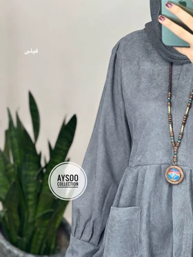 پیراهن مانتویی گیتا