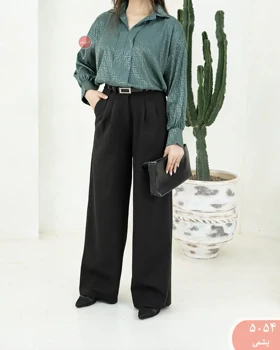 شومیز ساتن هوگون 5054