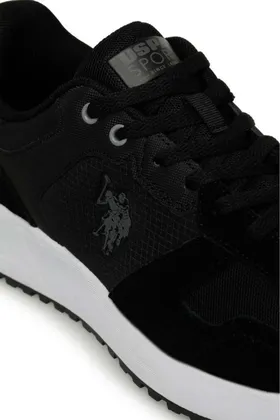 کفش اسپورت روزانه روزانه U.S.POLO ASSN.PETER SU 4FX BLACK GRY COMFORT POLO24EYPETERSUS