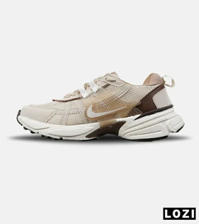 کفش کتانی مردانه و زنانه قهوه ای کرم Nike cushlon مدل 7564