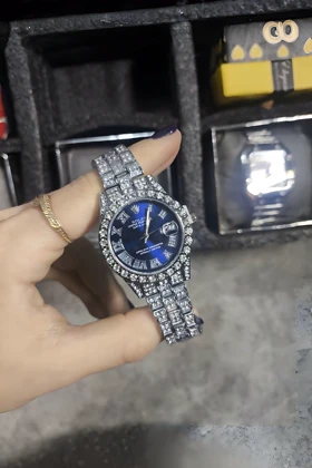 ساعت زنانه فول نگین رولکس