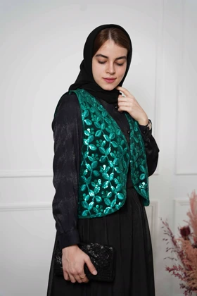 جلیقه پولکدوزی آنیتا