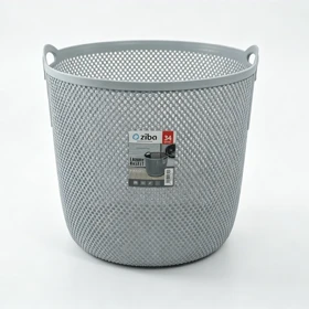 سبد رخت گرد هرمس زیبا (طوسی روشن)