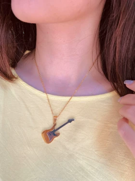 گردنبند گیتار استیل